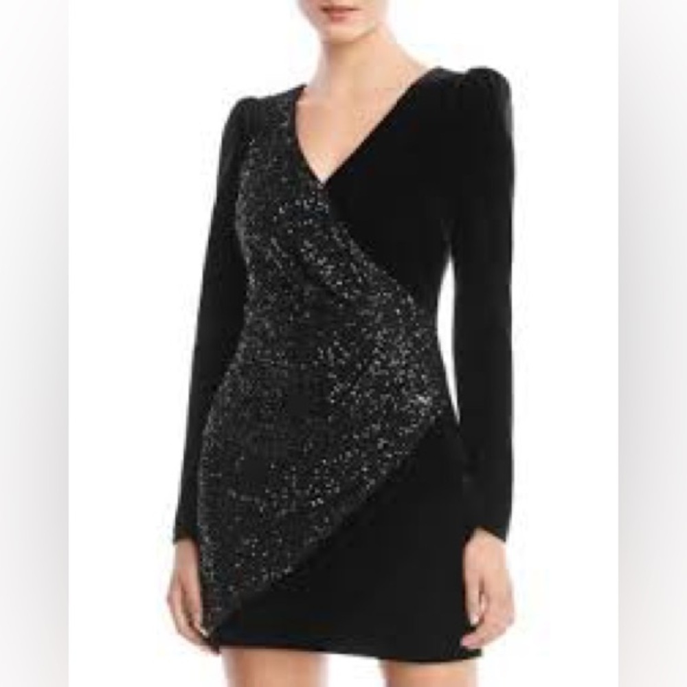 Bailey 44 Selby Sequined-Panel Dress